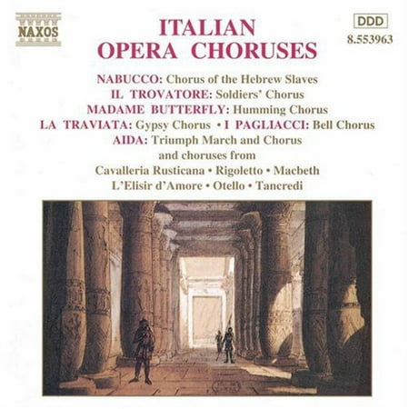 Italian Opera Choruses / Various (CD) (Best Italian Opera Singers)