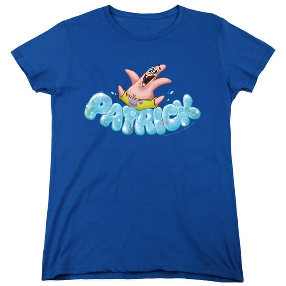 Spongebob Happy Go Lucky Patrick Women's T Shirt