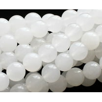 4mm White Quartz Round Beads Genuine Gemstone Natural Jewelry Making