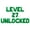 Green, variant on Letter Balloons - LEVEL 27 UNLOCKED 16" Inch Alphabet Letters Foil Mylar Balloon 27th Birthday Party Banner (Black)