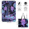 thumbnail image 2 of Purple Flowers Waterproof Picnic Blanket with Foldable Zipper, Suitable for Outdoor Use, Suitable for Travel, Camping, Beaches, Parks, Grasslands, Picnic Blanket Accessories, 2 of 8