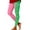 AA-Pink263, variant on XIAONU Womens Shamrock Print Leggings High Waist Graphic Tights Stretchy Festive Holiday Bottoms Black