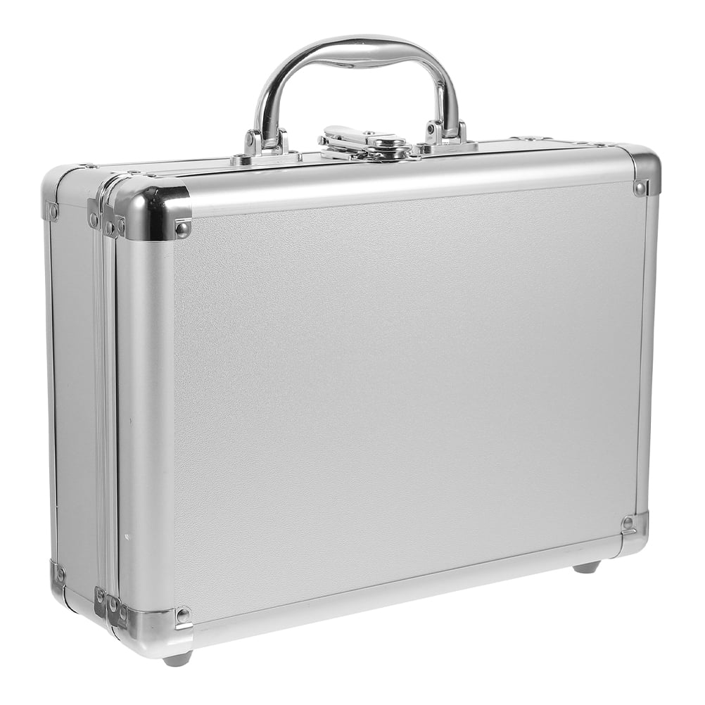 MOVTOTOP Aluminum Alloy Toolbox Portable Tool Case Outdoor Safety Hard Storage Case