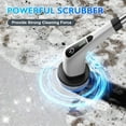 thumbnail image 6 of Hoofun 500RPM Cordless Electric Spin Scrubber 25W Power Brush for Bathroom Tub Shower, 6 of 9