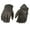 Black, variant on Milwaukee Leather MG7510 Men's Black Leather Gel Padded Palm Short Wrist Motorcycle Hand Gloves W/ ‘Full Panel Cover’ Large