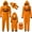Z02-Orange, variant on MUXiin Family Halloween Pajamas,Family Pajamas Matching Sets Halloween Pumpkin SleepwearHoliday Jammies PJs Sleepwear for Women/Men/Couples/Kids Holiday PJS Set