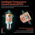 thumbnail image 5 of Lasfit 1157 2057 2357 LED Bulbs for Turn Signal Blinker Light, Built-in CANBUS Anti Hyper Flash, Plug & Play, Amber Color, 5 of 7