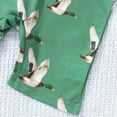 thumbnail image 6 of Baby Boy Swimsuit 9-12 Months Toddler Boy Swimsuit Mallard Baby Clothes Long Sleeve Zipper Rash Guard with Hat Set Bathing Suit, 6 of 7