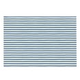 thumbnail image 1 of Harbour Stripe Cutting Board, Horizontal Nautical Stripes Pattern Hand Drawn Marine Sea Illustration, Decorative Tempered Glass Cutting and Serving Board, Large Size, Night Blue White, by Ambesonne, 1 of 1