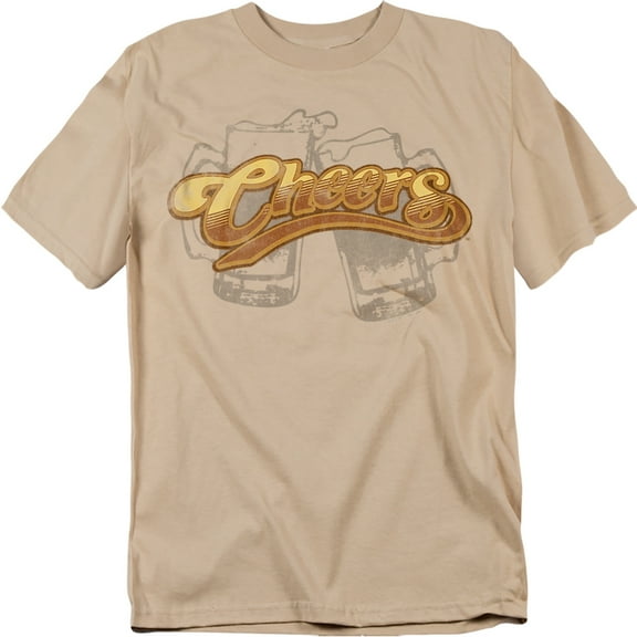 Cheers Beer Mugs Officially Licensed Adult T-Shirt M