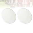 thumbnail image 3 of Miangastore 2PCS Round Magnifying Glass Mirror Portable Suction Cup Makeup Mirror Pocket Cosmetic Mirror Practical Bathroom Makeup Tool with Suction Cups for Women Use, 3 of 8