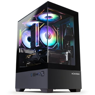 ZHIC Gaming Desktop PC, AMD Ryzen 5 5600G, 16GB RAM, 1TB SSD