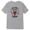 Grey, variant on Girls Graphic T-Shirt Demogorgon Print Short Sleeve Tee Breathable Soft Casua Top For Everyday Play And School Comfortable Fit Youth Apparel