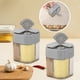 thumbnail image 5 of Caja de Condimentos Portátil 4 En 1 con Tapa Abatible, Recipientes Transparentes para Usar En Barbacoas Al Aire Libre y Cocina, Diseño Compacto con Capacidad de 0,2 L Cada Uno., 5 of 5