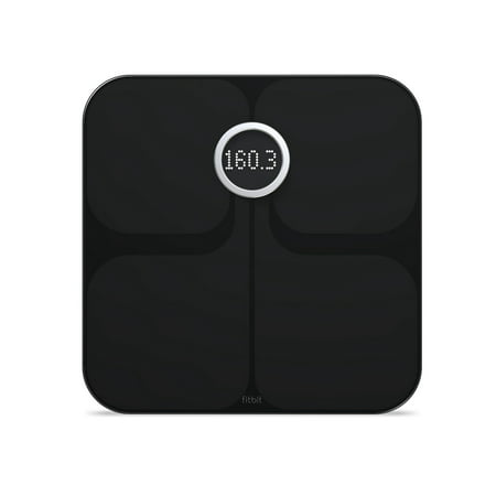Refurbished Fitbit FB201B Aria Wi-Fi Smart Scale, (Best Wifi Weight Scale)