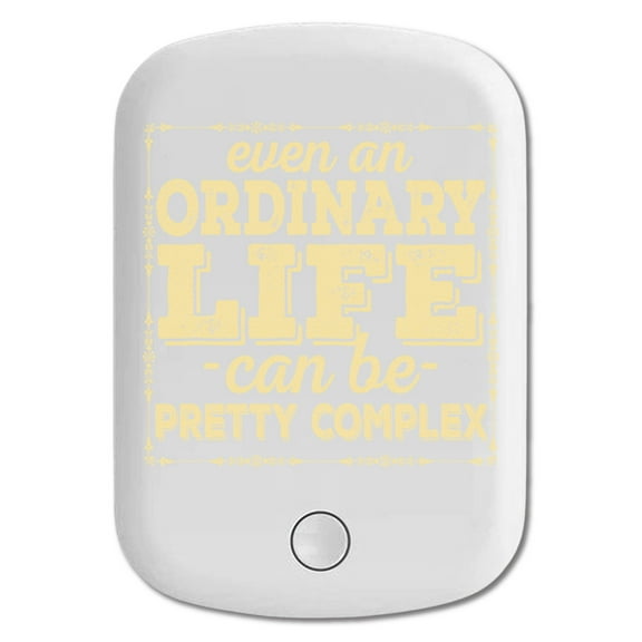 DistinctInk Magnetic Battery Pack, 5000 mAh Wireless Portable Charger with USB-C Cable, Compatible with MagSafe iPhone 14 / 13 / 12 Series - Ordinary Life Can Be Complex