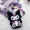 Black, variant on Funny 3d Sanrio Kuromi Cute Cartoon Crossbody Bag Durable Silicone, Lightweight & Portable Storage Pouch for Women Gift