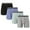 Assorted-D, variant on Men's Boxer Shorts Moisture-Wicking,Breathable Bamboo Viscose Underwear with Button Fly,4 Pack