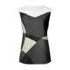 thumbnail image 5 of Camiseta sin mangas de encaje con estampado de mujer Camiseta sin mangas de empalme de cuello redondo Camiseta ligera y cómoda delgada OAVQHLG3B Store lin121212, 5 of 5