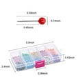 thumbnail image 1 of 650 Pcs Clous de Fixation Ronds Colorés (15*4mm), 1 of 1
