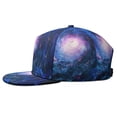 thumbnail image 3 of Colorful Galaxy Hat – Sun Moon Stars Design, Breathable Adjustable Snapback for Hip Hop Events, Street Fashion, 3 of 8