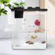 thumbnail image 4 of Billuyoard Kit de inicio para acuario de peces betta Características Claridad inigualable Experiencia de acuario increíble en cualquier entorno Piezas de acuario negro L, 4 of 6