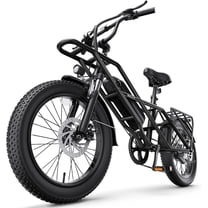 Baicycle A03 Peak 1200W Electric Bike, 20" Fat Tire All-Terrain Bikes, 48V 13Ah 28mph Ebike for Adults Full Suspension UL2849