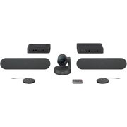 معدات مؤتمرات الفيديو Logitech Rally Plus - فيديو 3840 x 2160 (محتوى) - 4K UHD - USB - ميكروفون (ميكروفونات) خارجية - سطح المكتب