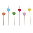 thumbnail image 1 of Paquete de 100 palillos de madera, accesorios desechables, productos decorativos de estilo de vida, para fiestas de bodas, pasteles, fiestas de cumpleaños, adecuados para bares, barbacoas,, 1 of 5
