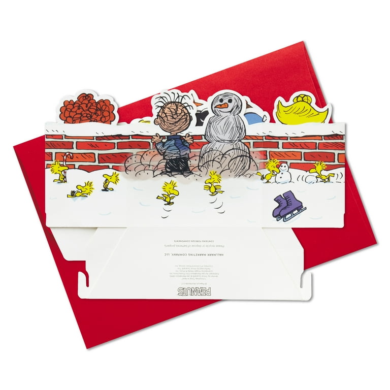 Hallmark Paper Wonder Peanuts Displayable Pop Up Christmas Hallmark Paper Wonder Peanuts Displayable Pop Up Christmas
