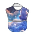 thumbnail image 2 of Kdxio Cloud Cute Rabbit Bibs For Babies, Baby Bibs for Eating, Toddler Bibs, Waterproof Bibs, Feeding Bibs, for Toddlers, Boys, Girls, 2 of 8