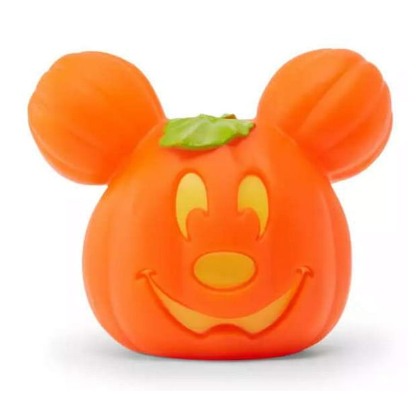 Disney Halloween  Mickey Mouse Light-Up Jack-o'-Lantern Decoration (Small)