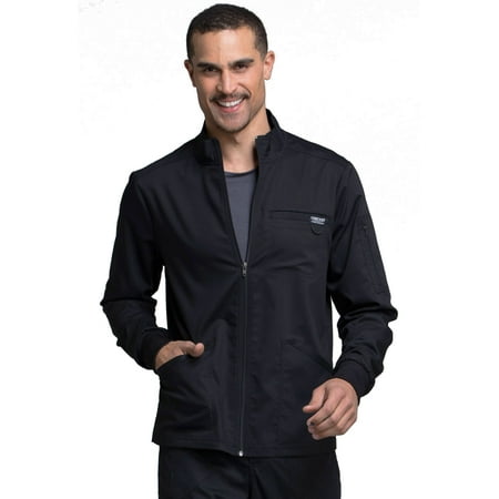 

Cherokee Workwear Revolution Men Scrubs Jacket Zip Front WW320