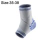 thumbnail image 2 of Unos calcetines tobilleros deportivos de baloncesto con tiras tejidas, 2 of 5
