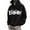 Black, variant on LUOGENLI Hoodies for Men Graphic Design Men's Halloween Graphic Hoodie Pullover Sweatshirt Casual Warm Lined Hooded Jacket for Fall Winter Comfort Hoodies for Men Zip up Navy Blue Blue Size XXL
