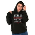 thumbnail image 3 of Nevada Check Out Areas 1 thru 50 Hoodie Sweatshirt Women Men Brisco Brands S, 3 of 6