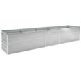 thumbnail image 4 of vidaXL Raised Garden Bed Galvanized Steel Green Planter Flower Box Multi Sizes, 4 of 212