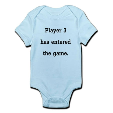 

CafePress - Player 3 Has Entered The Game Body Suit - Baby Light Bodysuit