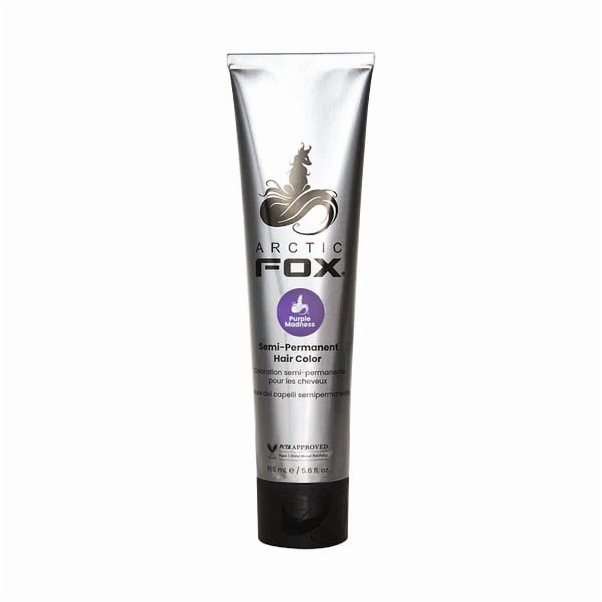 Arctic Fox Purple Madness Dark Purple Semi-Permanent Cruelty-Free Vegan Hair Dye Color