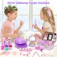 thumbnail image 3 of Kit de maquillaje PERRYHOME Kids Unicorn lavable con esmalte de uñas, 3 of 8