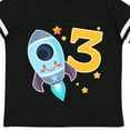 thumbnail image 4 of Inktastic Rocket Space Ship Happy Third Birthday Boys or Girls Toddler T-Shirt, 4 of 5