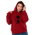 thumbnail image 3 of Hourglass Hands Crystal Ball Celestial Hoodie Sweatshirt Women Brisco Brands X, 3 of 6
