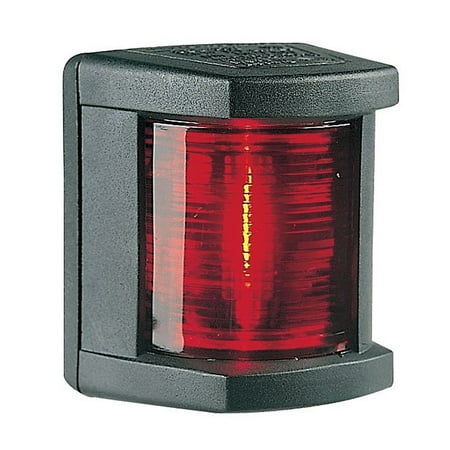 Hella 3562 Series 12V 1NM Powerboat and Yacht Navigation Lamp, Black Housing, Port