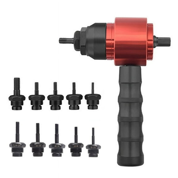 Detachable Manual Electric Rivet Nut Tool Conversion Accessorie Hand Rivet Nut Tool Set Electric Pneumatic Rivet Machine