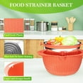 thumbnail image 6 of 4-1 Multifunctional Colander Set, Food Strainers and Colanders, Fruit Washing Bowl with Strainer, Rotatable Colander for Kitchen, 6 of 14