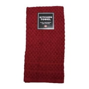 Ritz 17583 Kitchen Dish Towel  Solid Paprika - pack of 6
