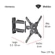 thumbnail image 2 of Soporte para T.V. HOMEASY de 32 a 55 Pulgadas Ajustable, 2 of 6
