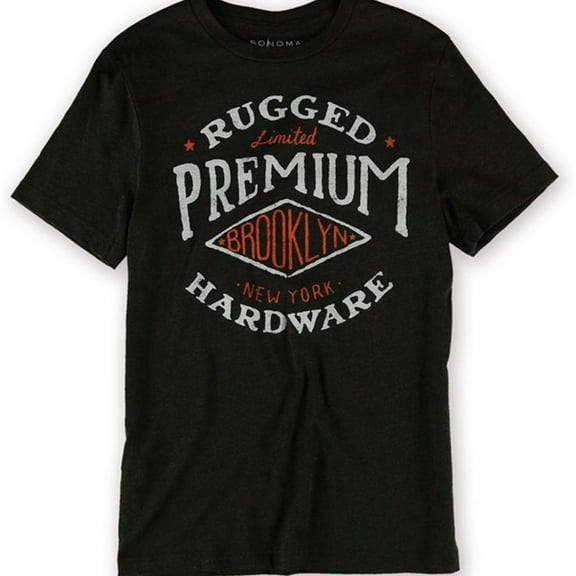 Sonoma Life Style Mens Rugged Ny Graphic T-Shirt