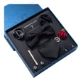 thumbnail image 4 of Set de la corbata de hombres set de la caja de regalo de la moda del novio de la boda del novio de la reunión del novio Estilo a, 4 of 8