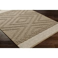 thumbnail image 3 of Mark&Day Outdoor Rugs, 6x9 East Orange Modern Indoor/Outdoor Brown Area Rug, Non Shedding Brown Ivory Carpet for Patio, Porch, Deck, Bedroom, Living Room or Kitchen (6'7" x 9'), 3 of 5